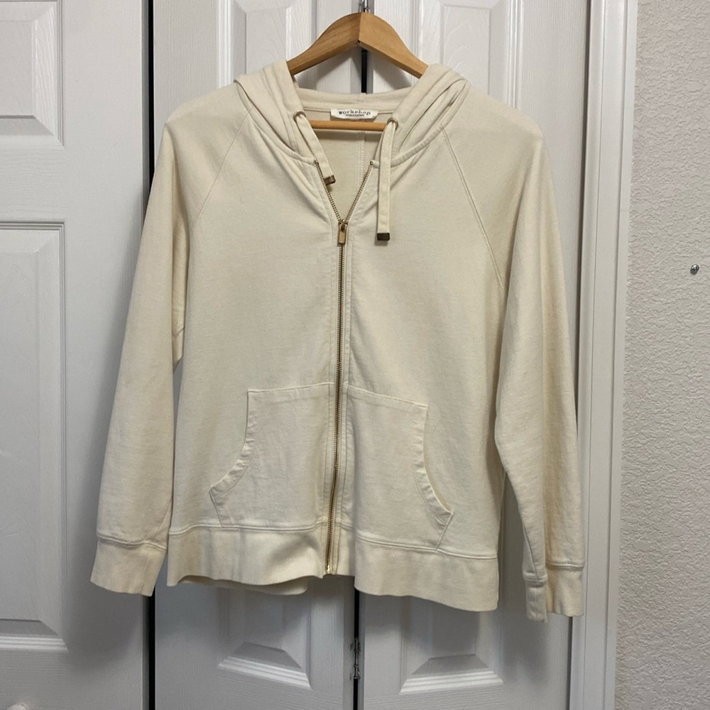 Workshop zip up sweatshirt
